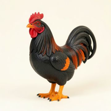 Alderfield Rooster Figurine (synthetic illustration; no displayed measurements)