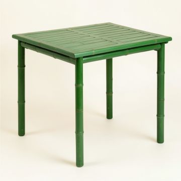 Shore Arc Patio Table - Green (synthetic illustration; no displayed measurements)
