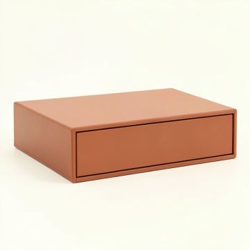 Laurel Dell Desktop Monitor Riser - Terracotta (synthetic illustration; no displayed measurements)