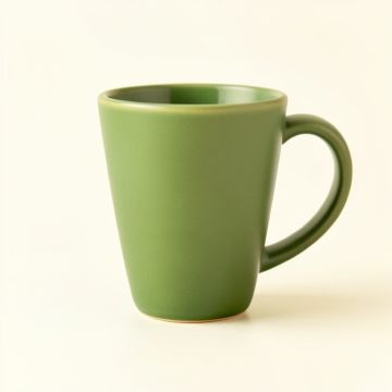 Alder Bluff Ceramic Mug - Green (synthetic illustration; no displayed measurements)