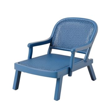 Linden Brook Outdoor Lounge Chair - Blue