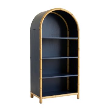 Cedar Dell Freestanding Bookcase - Navy