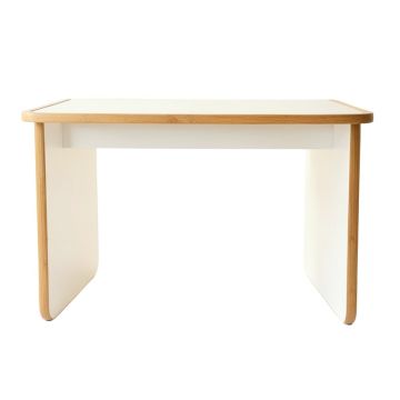 Holly Crest Writing Desk - White