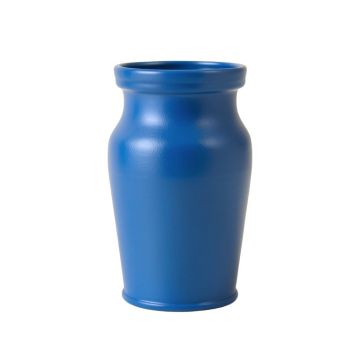 Linden Branch Empty Decorative Vase - Blue
