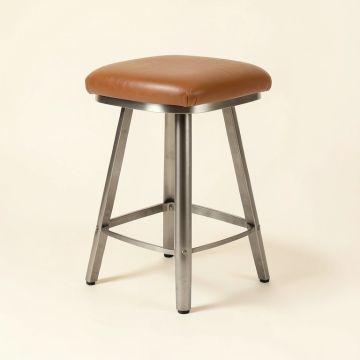 Augie Metal 31 '' Counter Height Bar Stool (synthetic illustration; no displayed measurements)