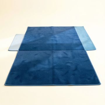 Cedar Crest Rectangular Area Rug - Blue (synthetic illustration; no displayed measurements)