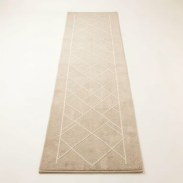 Willow Bridge Narrow Runner Rug - Beige (synthetic illustration; no displayed measurements)