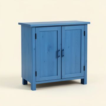 Henriksen Coastal 2 Door Bar Cabinet (synthetic illustration; no displayed measurements)
