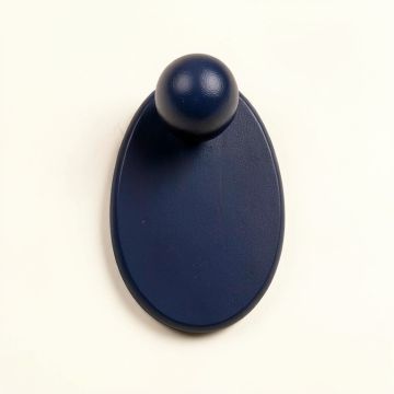 Juniper Bluff Wall-Mounted Robe Hook - Navy (synthetic illustration; no displayed measurements)