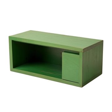 Cliff Brook Shoe Storage Bench - Green