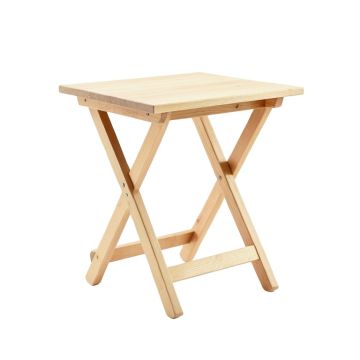 Ridge Arc Compact Balcony Table - Beige