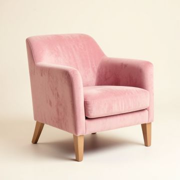 Aghrunniaght 28.34 '' Wide Velvet Armchair (synthetic illustration; no displayed measurements)