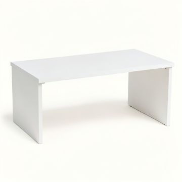 Shore Bend Desktop Monitor Riser - White (synthetic illustration; no displayed measurements)