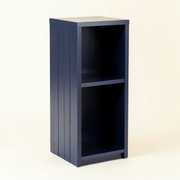 Reed Arc Narrow Cubby Tower (synthetic illustration; no displayed measurements)