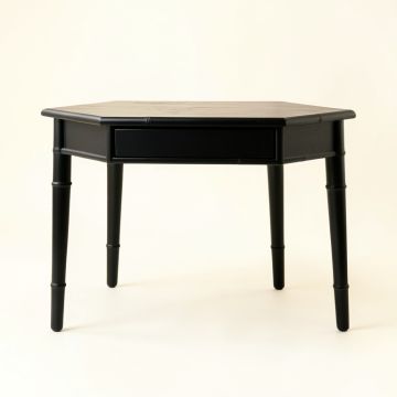 Holly Dell Writing Desk - Black (synthetic illustration; no displayed measurements)