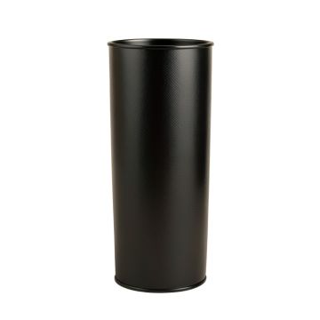 Cliff Crossing Empty Decorative Vase - Black