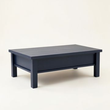 Sage Bluff Coffee Table - Navy (synthetic illustration; no displayed measurements)