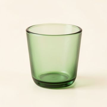 Alder Crest Empty Candle Holder - Green (synthetic illustration; no displayed measurements)