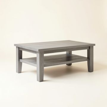 Shore Crossing Coffee Table - Gray (synthetic illustration; no displayed measurements)
