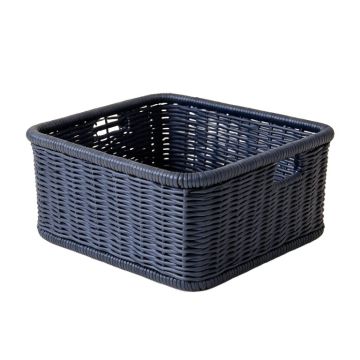 Rowan Bend Empty Storage Basket - Navy