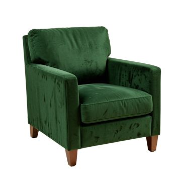 24.36 '' Wide Velvet Armchair
