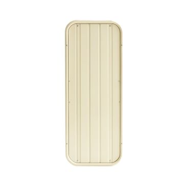 Aspen Bluff Narrow Outdoor Storage Bench - Ivory