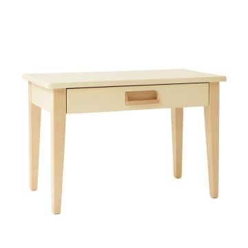 Rowan Arc Writing Desk - Cream
