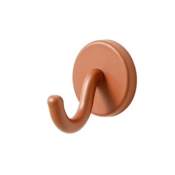 Heath Bridge Wall-Mounted Robe Hook - Terracotta (synthetic illustration; no displayed measurements)