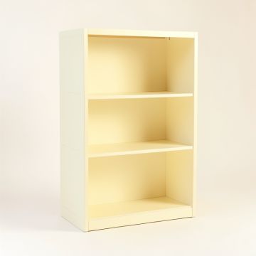 Glen Falls Freestanding Bookcase - Cream (synthetic illustration; no displayed measurements)