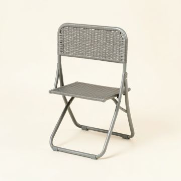 Wren Dale Folding Outdoor Chair - Gray (synthetic illustration; no displayed measurements)