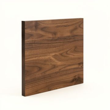 Array 8.25 '' Solid Hardwood Wall Paneling In American Walnut (synthetic illustration; no displayed measurements)
