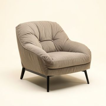 Hilaria 32 '' Wide Tufted Polyester Papasan Chair (synthetic illustration; no displayed measurements)