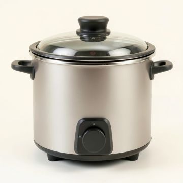 Aroma 5 Qt . Cool Touch Digital Rice Food Steamer And Slow Cooker (synthetic illustration; no displayed measurements)