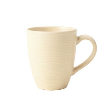 Maple Branch Ceramic Mug - Cream (synthetic illustration; no displayed measurements)