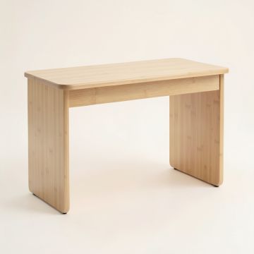 Heath Falls Writing Desk - Beige (synthetic illustration; no displayed measurements)