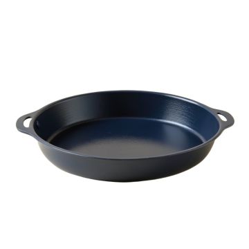 Willow Branch Serving Tray - Navy