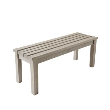 Dune Canyon Indoor Bench - Gray