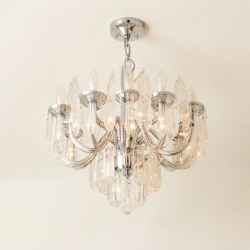 Griffey 10 - Light Unique / Statement Tiered Chandelier (synthetic illustration; no displayed measurements)