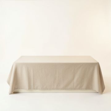 Bay Bluff Flat Bed Sheet - Beige (synthetic illustration; no displayed measurements)