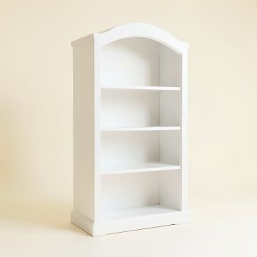 River Bend Freestanding Bookcase - White (synthetic illustration; no displayed measurements)
