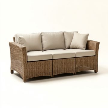 Altieri Patio 4 Piece Rattan Sofa Seating Group With Cushions (synthetic illustration; no displayed measurements)