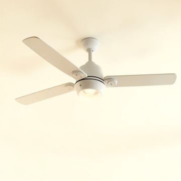 22 '' Grimsby 3 - Blade Ceiling Fan With Light Kit Included (synthetic illustration; no displayed measurements)