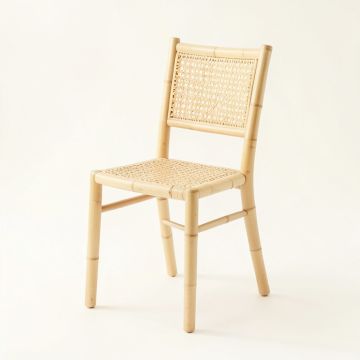 Wren Crest Dining Chair - Ivory (synthetic illustration; no displayed measurements)