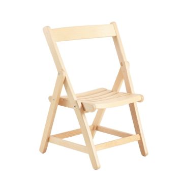 Shore Bluff Folding Outdoor Chair - Ivory (synthetic illustration; no displayed measurements)