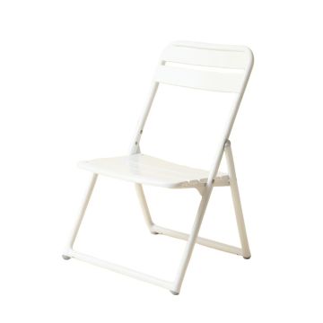 Olive Brook Folding Outdoor Chair - White