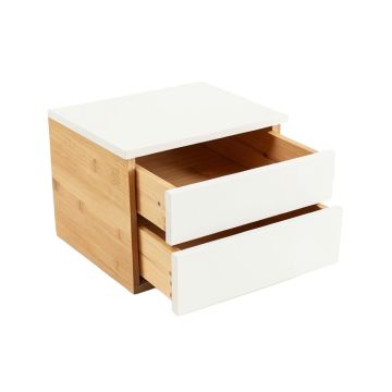 Bay Edge Under-Desk Drawer Unit - White