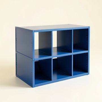 Holly Bend Desktop Shelving Unit - Blue (synthetic illustration; no displayed measurements)