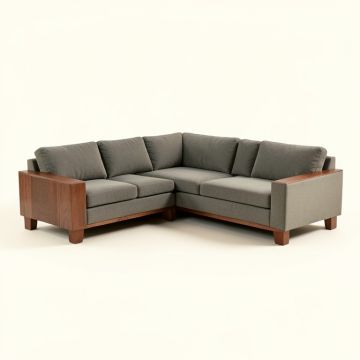 Ashton 115 '' Wide Right Hand Facing Sectional (synthetic illustration; no displayed measurements)