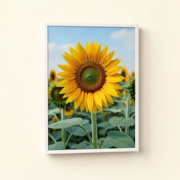 Sunflowers Photographic Print (synthetic illustration; no displayed measurements)