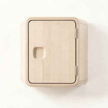Laurel Bluff Wall-Mounted Laundry Cabinet - Beige (synthetic illustration; no displayed measurements)